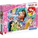 Disney Princeze Supercolor puzzle 60kom - Clementoni