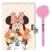 Disney: Minnie Miš tajni dnevnik s bravicom i pom-pom olovkom 12x18cm 60 listova slika 2