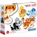 Divlje životinje Supercolor 4u1 puzzle - Clementoni