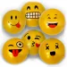 Emoji gumena lopta u nekoliko verzija 23cm
