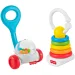 Fisher-Price: 2 komada šarena seta zvečka za bebe - Mattel slika 2