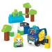 Fisher-Price: Autobusna stanica Green Town sa igrom izgradnje benzinske postaje - Mega Bloks