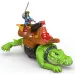 Fisher-Price: Imaginext krokodil i Hook kapetan set - Mattel
