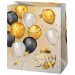 Happy Birthday! zlatni balon ekskluzivna poklon vrećica srednje veličine 18x10x23cm