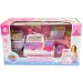 Happy Shopping: Elektronska blagajna bijelo-roza sa zvukom i dodacima 22,5x17cm