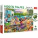 Hidden Shapes: Putovanje kamp kućicom puzzle 1000 kom  - Trefl