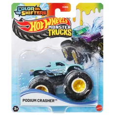 Hot Wheels Monster Trucks: Auto s promjenom boje - Podium Crasher - Mattel