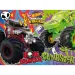 Hot Wheels Monster trucks maxi podna slagalica od 24 dijela 70x50 cm - Lisciani