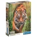 HQC Napadački tigar puzzle 1000 kom - Clementoni