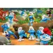 Hupikék patuljci šumska zabava 104-dijelni supercolor puzzle - Clementoni slika 2