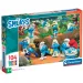 Hupikék patuljci šumska zabava 104-dijelni supercolor puzzle - Clementoni slika 1