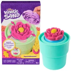 Kinetic Sand: Squish Blossom set čarobni cvijet s pijeskom za modeliranje – Spin Master slika 1