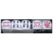 Kocke za poker set od 5kom 16mm - Piatnik
