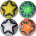 Kožn nogometna lopta sa zvjezdastim uzorkom u nekoliko verzija, 22cm