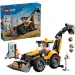 LEGO® City: Žuti rovokopač-utovarivač (60480) slika 1