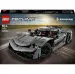 LEGO® Technic: Koenigsegg Jesko Absolut sivi hiperautomobil (42173) slika 1