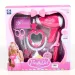 Pretty Girl ružičasti frizerski set sa škarama i sušilom za kosu