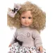 Llorens: Lutka Elena u cvjetnoj haljini od tila, kovrčave plave kose 35 cm