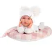 Llorens: Mimi Llorana 42cm novorođenče koje plače s kariranom nosiljkom