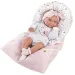 Llorens: Novorođena djevojčica od 38cm s ružičastom vrećom za spavanje