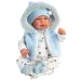 Llorens: Tino 44cm uplakana beba u plavom prsluku sa kapuljačom