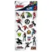 Luna: Avengers 3D pufnasti set naljepnica na listu veličine 10x22 cm