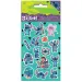 Luna: Lilo i Stitch set naljepnica na listu veličine 8x12 cm
