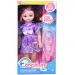 Lutka u ljubičastoj haljini sa zvukom 46cm