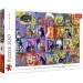 Mačji abecedni puzzle od 500 komada - Trefl