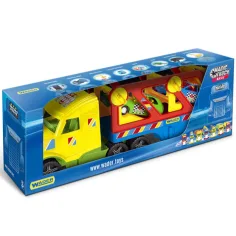 Magic Truck Basic kamion sa sportskim automobilima - Wader slika 1