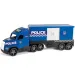 Magic Truck: Policijski kamion sa fluorescentnim svijetlom 81cm - Wader