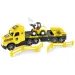 Magic Truck Technic: Kamion sa buldožerom i svijetlom 80cm - Wader