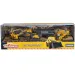 Majorette - Volvo Edition građevinski strojevi 4-dijelni set - Simba Toys slika 1