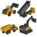 Majorette - Volvo Edition set građevinske opreme set od 4kom - Simba Toys