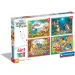 Winnie Pooh 4 u 1 puzzle - Clementoni slika 1