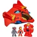 Marvel Iron Man i njegovi čudesni prijatelji - Giant Sized Armor Iron Jet set igračaka - Hasbro slika 2