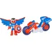Marvel Iron Man i njegovi čudesni prijatelji - Kapetan Amerika i Super Bike vozilo - Hasbro slika 2