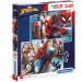 Marvel Spiderman Supercolor 2u1 puzzle 2x60kom - Clementoni