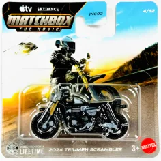 Matchbox A Film: 2024 Triumph Scrambler mali motocikl 1/64 - Mattel
