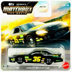 Matchbox A Film: Chevy Stock-Car mali automobil 1/64 - Mattel