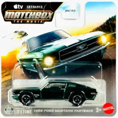 Matchbox A Film: 1968 Ford Mustang Fastback mali automobil 1/64 - Mattel