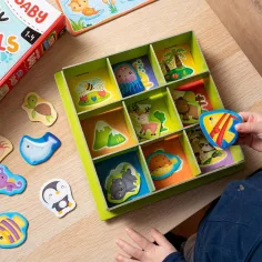 Montessori: Sretne životinje igračka kolekcija 67 kom - Lisciani slika 3