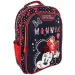 Must: Minnie Mouse tamno plavo-crvena školska torba, ruksak 32x18x43cm