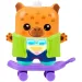 Nano-mals: Gabbybara interaktivna elektronička kapibara figura – Hasbro slika 2