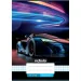 Nebulo: Neon auto s uzorkom kockica bilježnica A/5 27-32