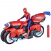 Nerf Spiderman 3u1 motor i figura set - Hasbro