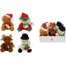 Nicotoy: Božićna plišana figura u više varijanti 1 kom 18cm - Simba Toys