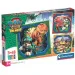 Paw Patrol: Film o dinosaurima 3x48 komada Supercolor puzzle - Clementoni