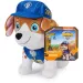 Paw Patrol: Rubble i njegova ekipa Wheeler pliš 19cm - Spin Master