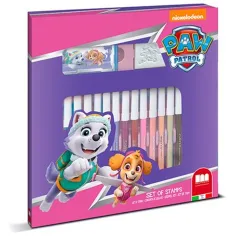 Paw Patrol: Skye i Everest 22-dijelni set pečata s flomasterom - Multiprint